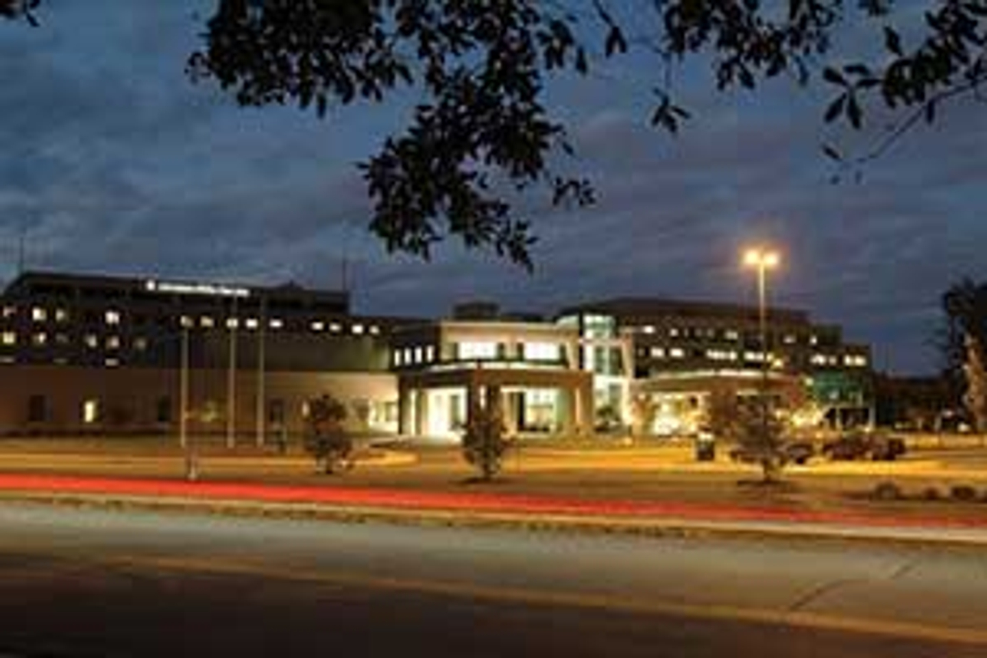 The exterior view of Johnston-Willis Hospital