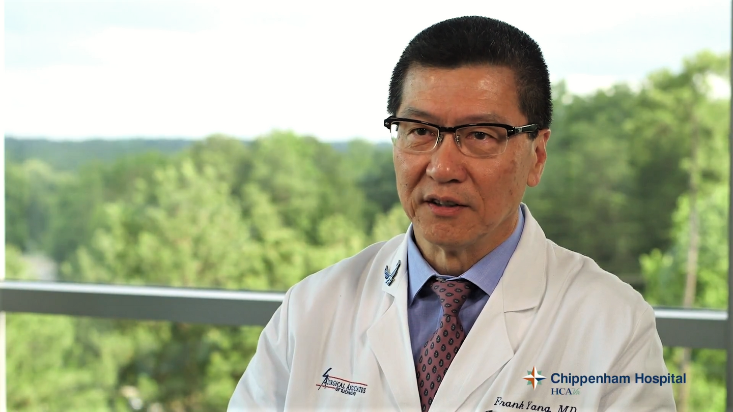Dr. Frank Yang, Trauma Medical Director and surgeon.