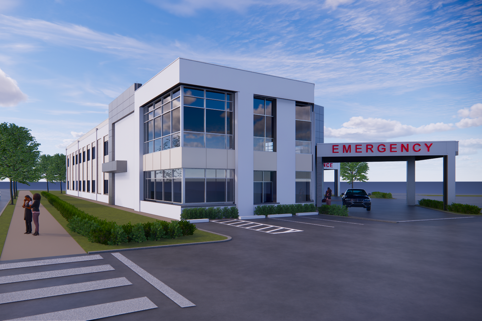 TriStar East Nashville ER Building Concept.