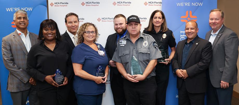 HCA Florida Blake Hospital Honors Healthcare Heroes | HCA Florida