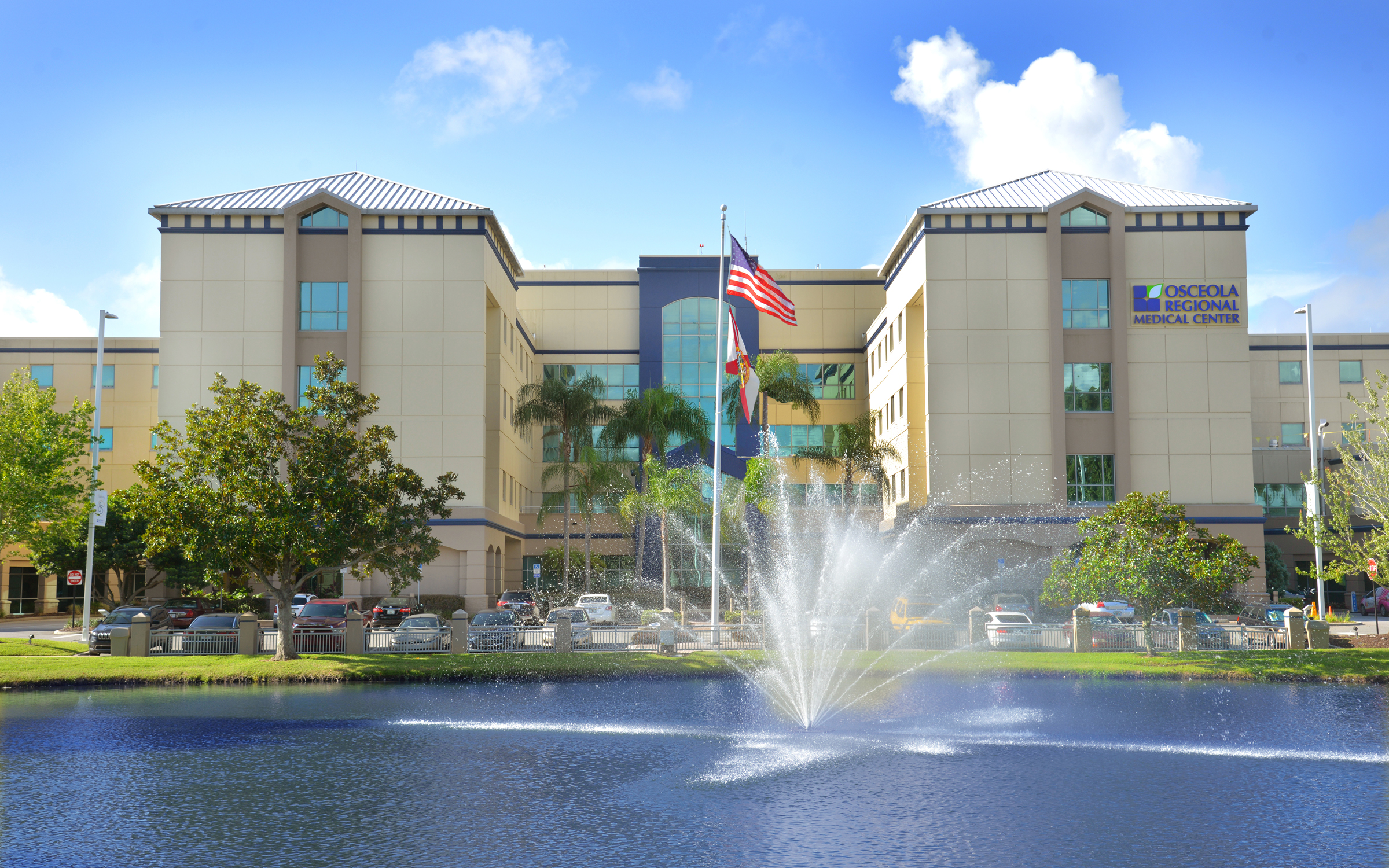 Exterior view of HCA Florida Osceola Hospital