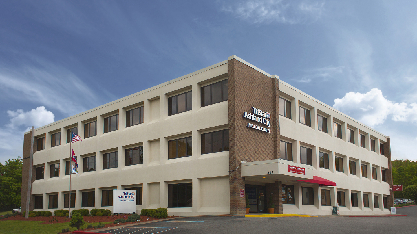 Exterior view of TriStar Ashland City Medical Center
