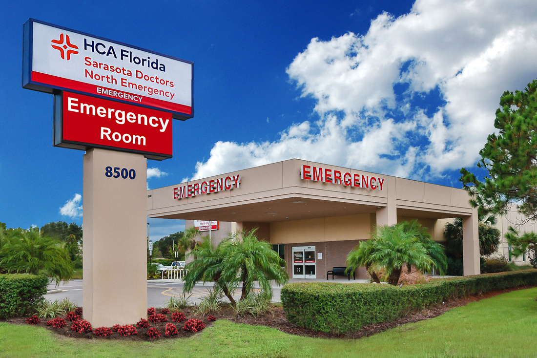 HCA Florida Sarasota Doctors Emergency exterior photo daytime