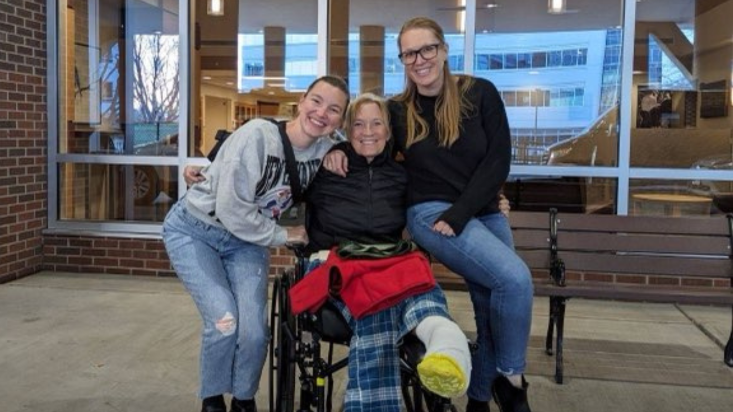 Meredith with Daughters