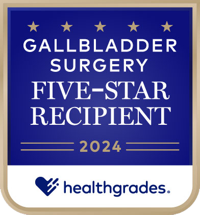 2024 Healthgrades Gallbladder Surgery 5-Star Recipient