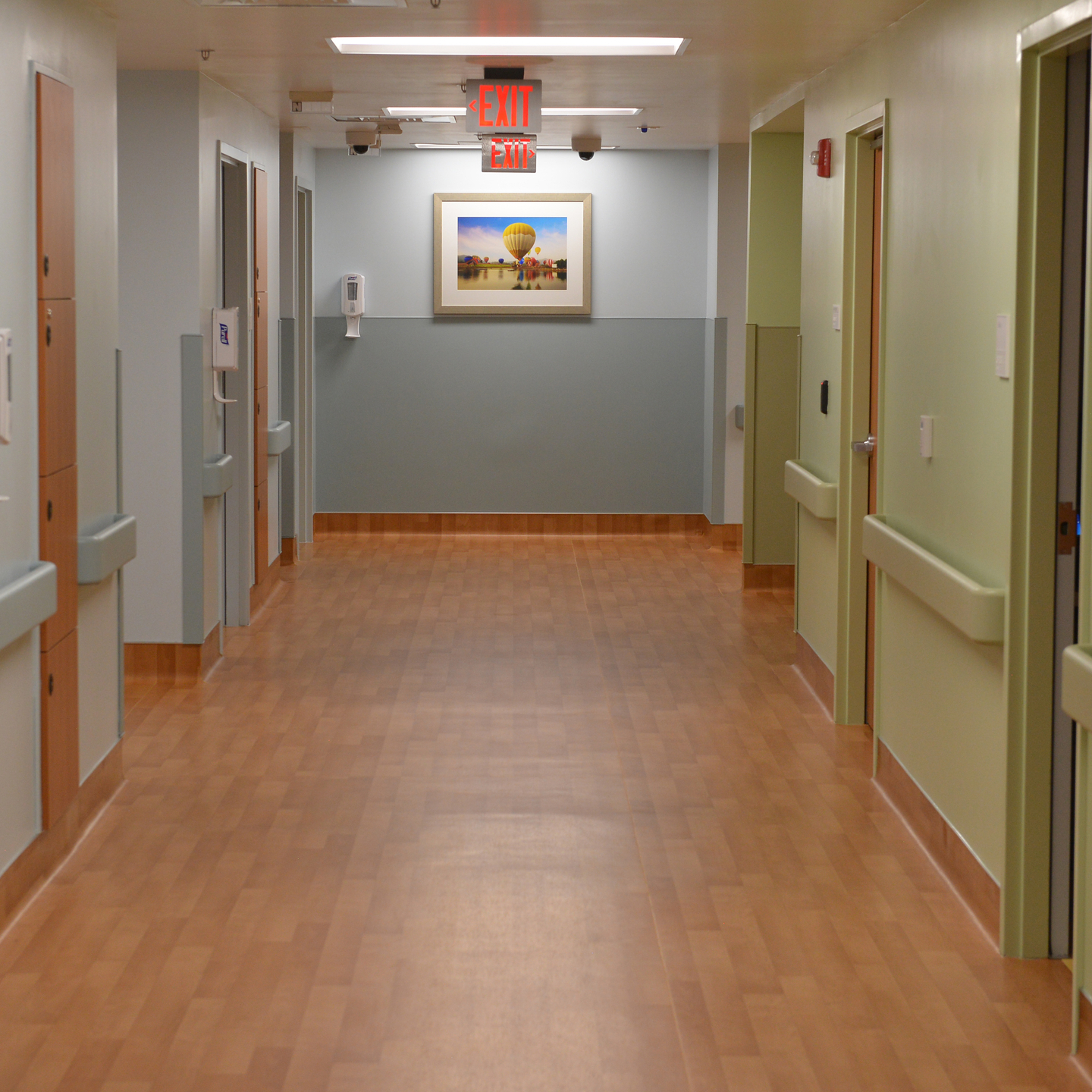 Pediatric Oncology Hallway