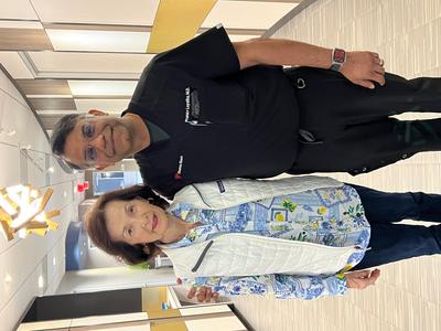 Misako and Dr. Pranav Loyalka