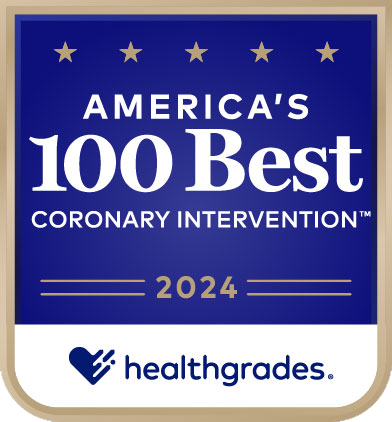 2024 Healthgrades Americas 100 Best Coronary Intervention