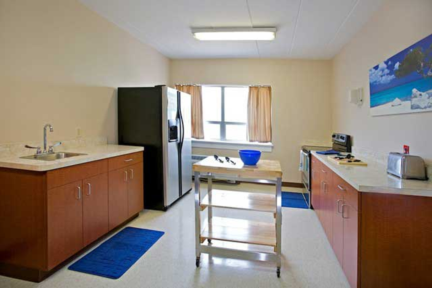 The kitchen at Reflections Eating Disorder Treatment Center