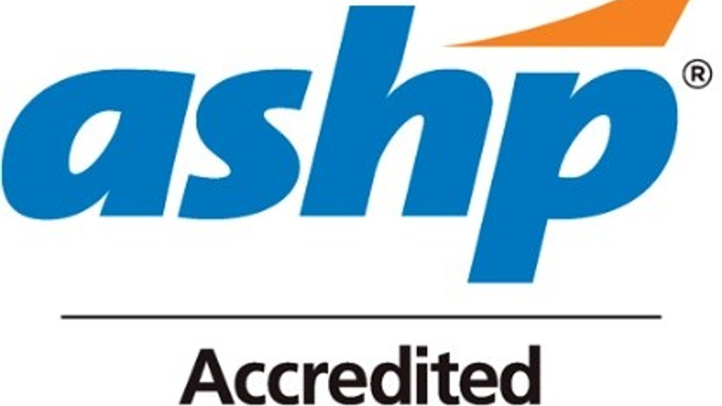American Society of Health System Pharmacist 
 (ASHP) logo