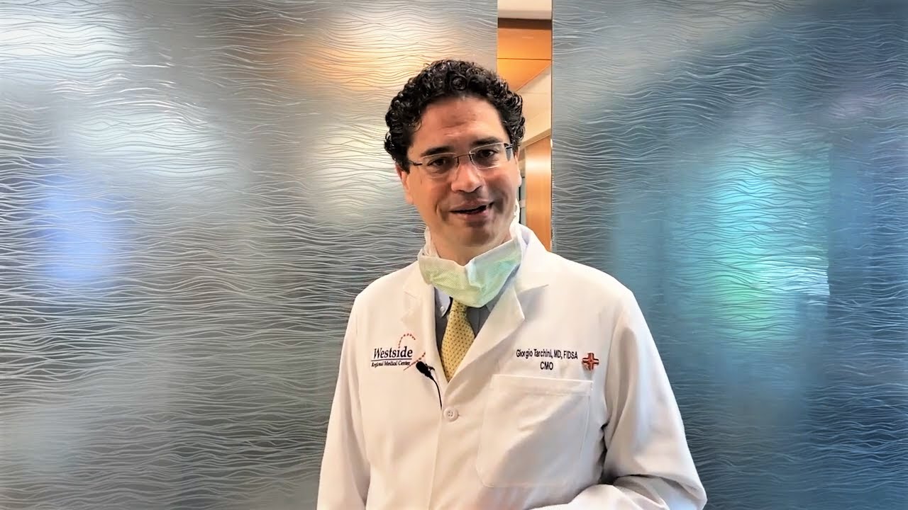 Dr. Giorgio Tarchini, CMO at Westside Hospital.