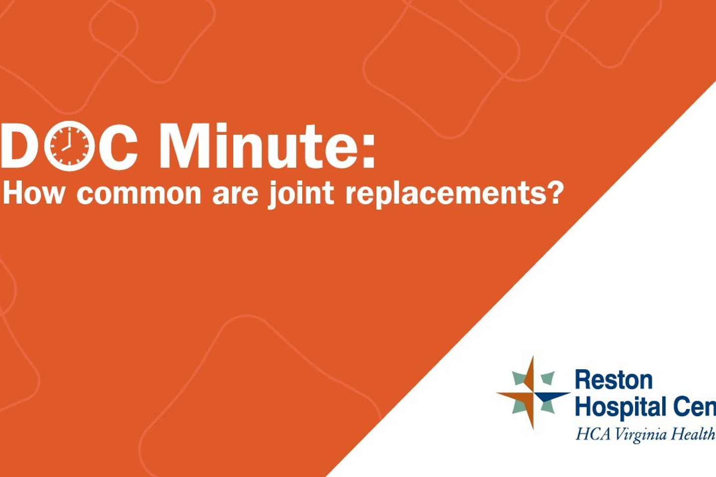 Doc Minute: How Common are Joint Replacements?