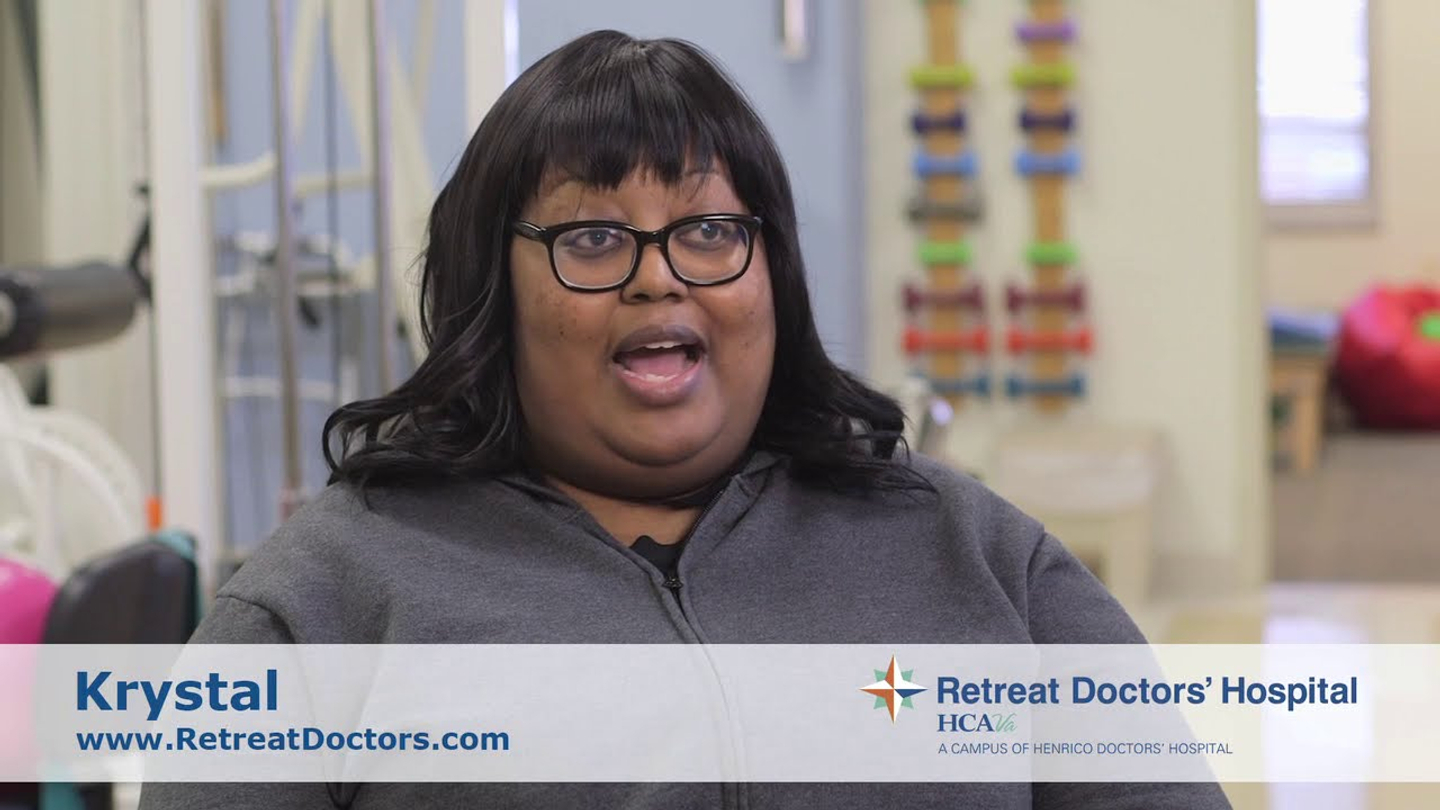 Lupus patient, Krystal, discusses the care she received during her time at Henrico Doctors' Hospital - Retreat campus.