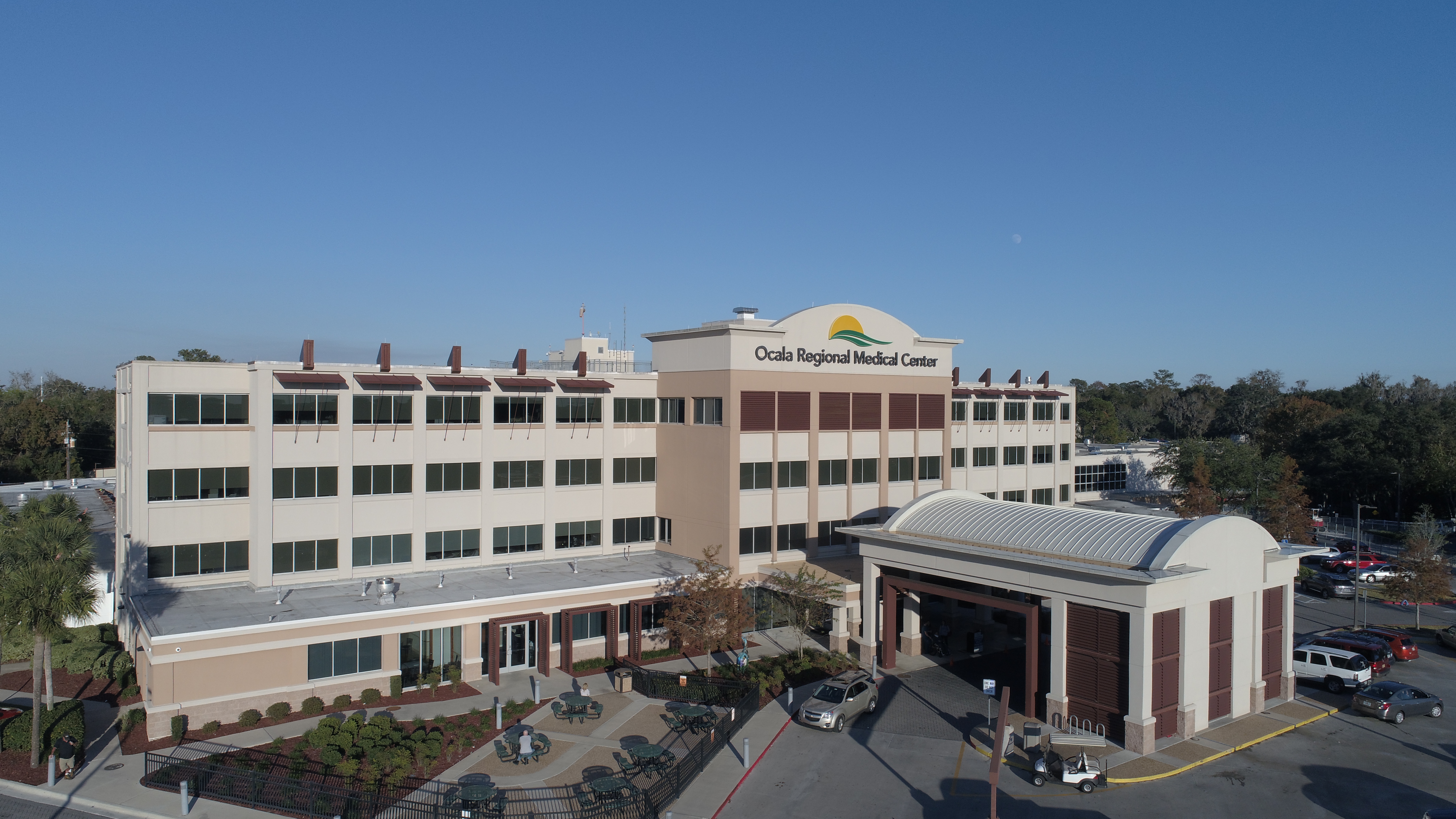 Exterior view of HCA Florida Ocala Hospital