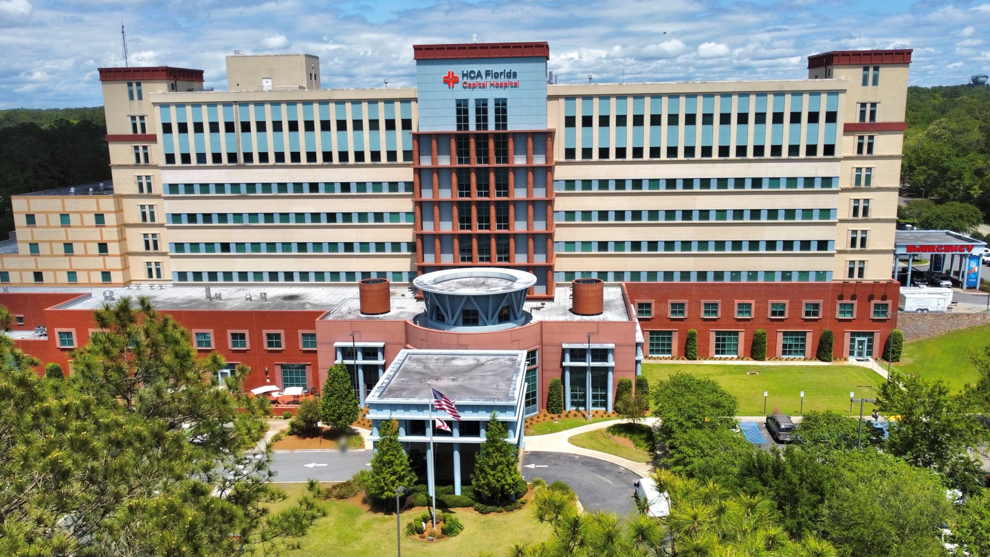 Drone photo of Capital Hospital