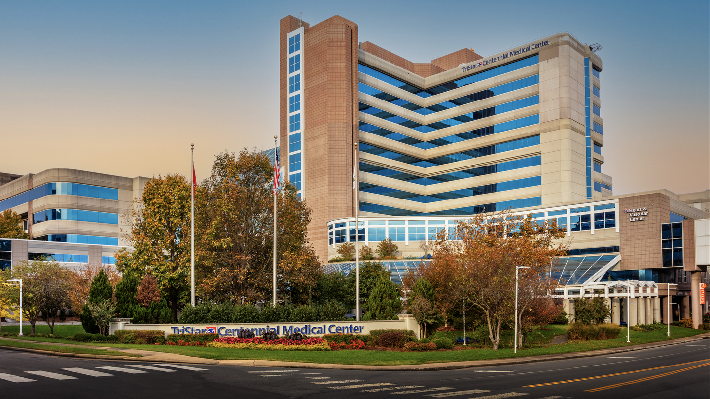 Exterior view of TriStar Centennial Medical Center