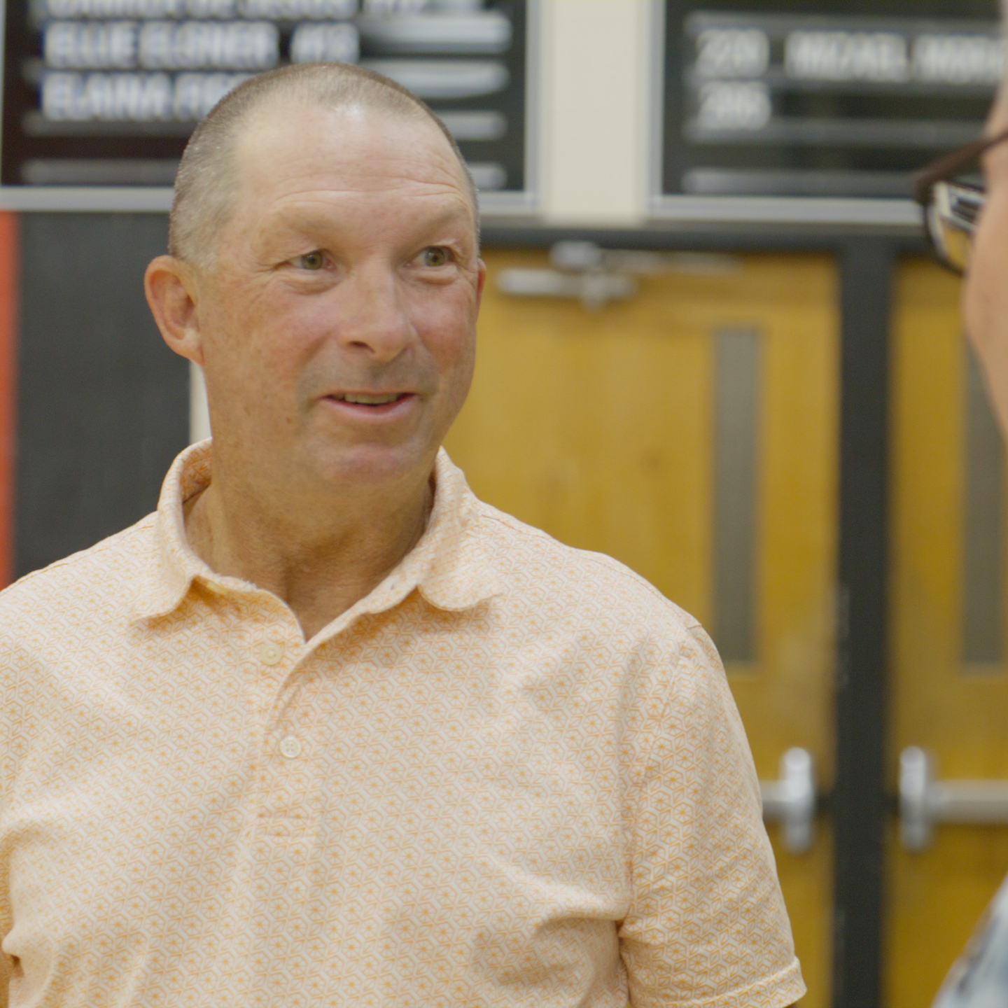 Coach Tim Rovnanik and Dr.Bufkin