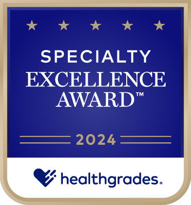 2024 Healthgrades Specialty Excellence Award.