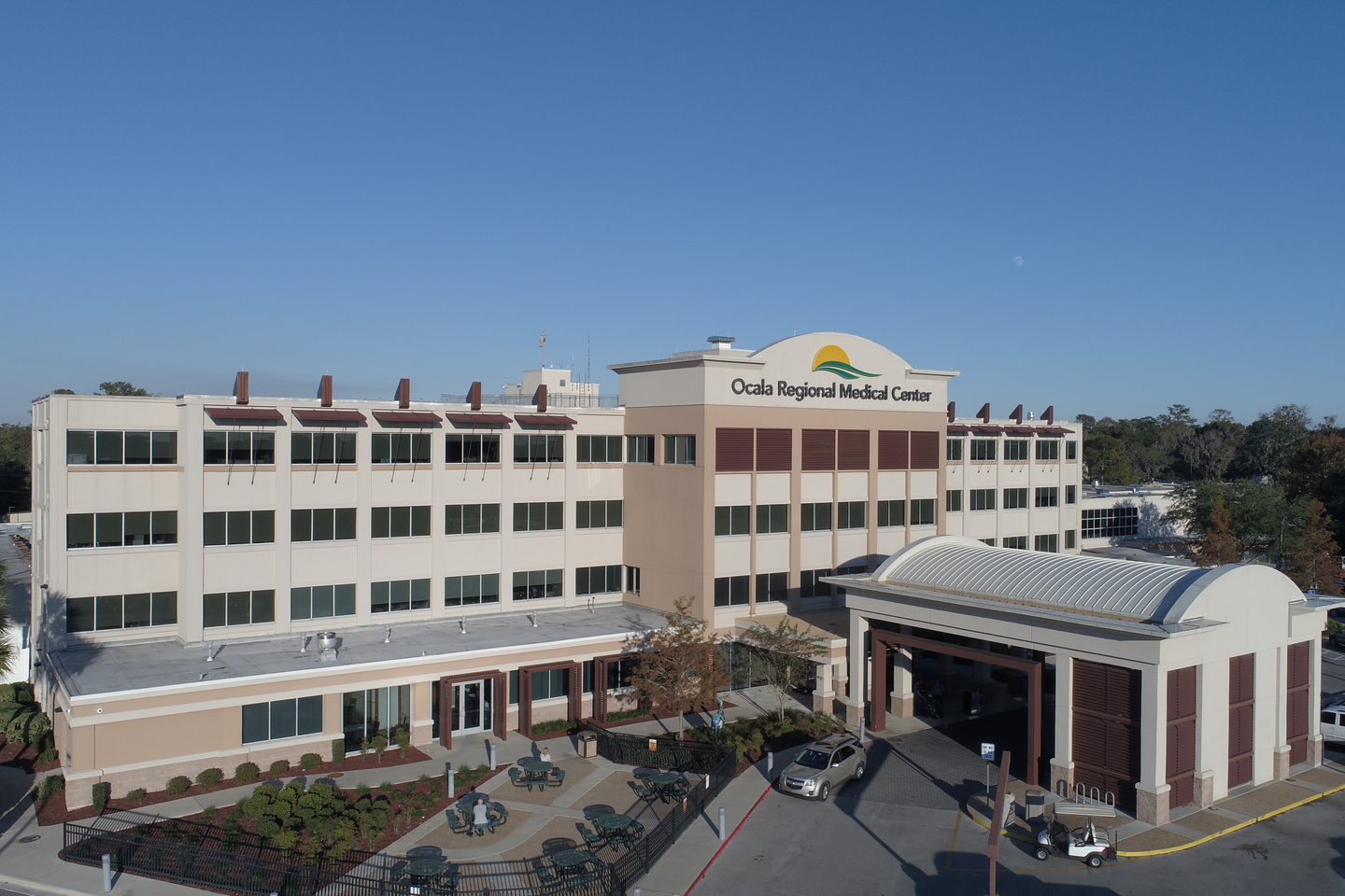 Exterior view of HCA Florida Ocala Hospital