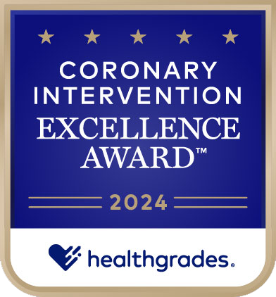 2024 Healthgrades Coronary Intervention Excellence Award